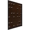 Ekena Millwork 19 5/8in. W x 19 5/8in. H Emery EnduraWall Decorative 3D Wall Panel Covers 2.67 Sq. Ft. WP20X20EMAMB - alternate 4